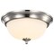 Nuvo Center Lock 13 Inch LED Flush Mount, 19 Watt, 3000K, Brushed Nickel Finish, Frosted Glass 62/1560 - alternate 6